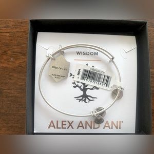New with tag Alex and Ani Wisdom Tree of Life Bracelet